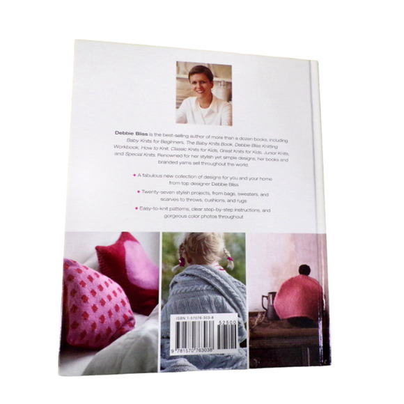 Debbie Bliss Home 27 Hand Knits for Living Book 2005 - Picture 2 of 3